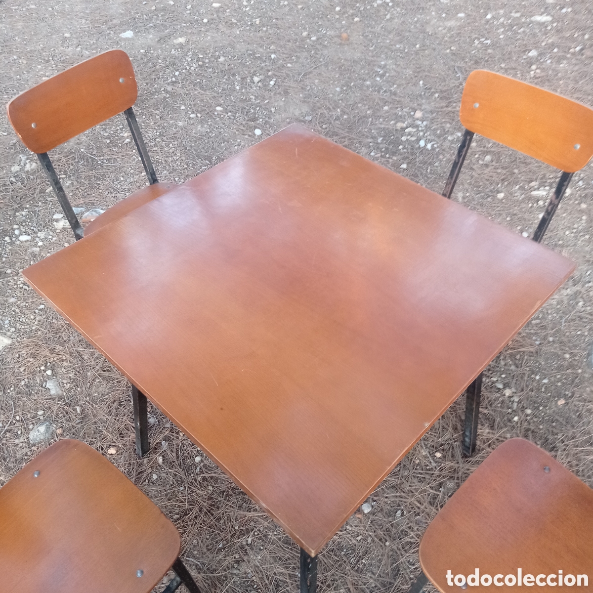 Antig&uuml;edades: Mesas y sillas para sobremesas. - Foto 5