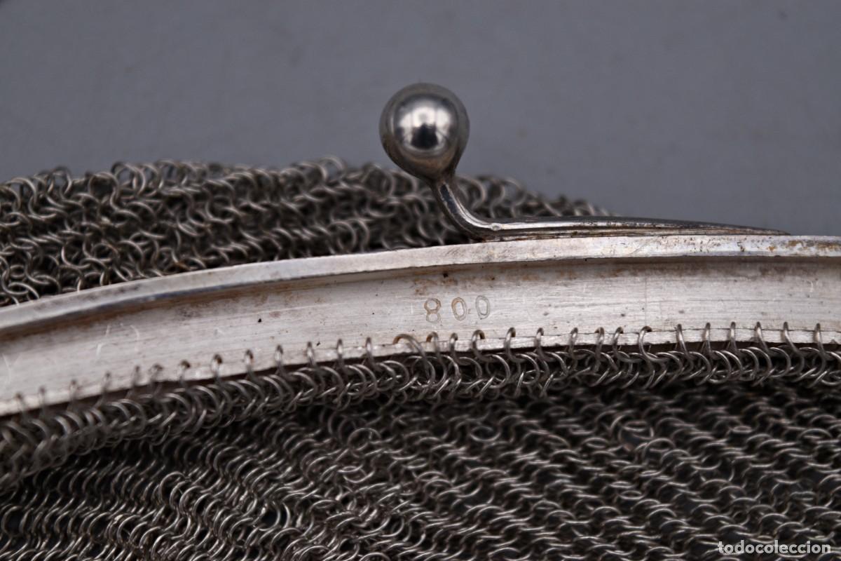 Antig&uuml;edades: Bolso antiguo de plata - Foto 3