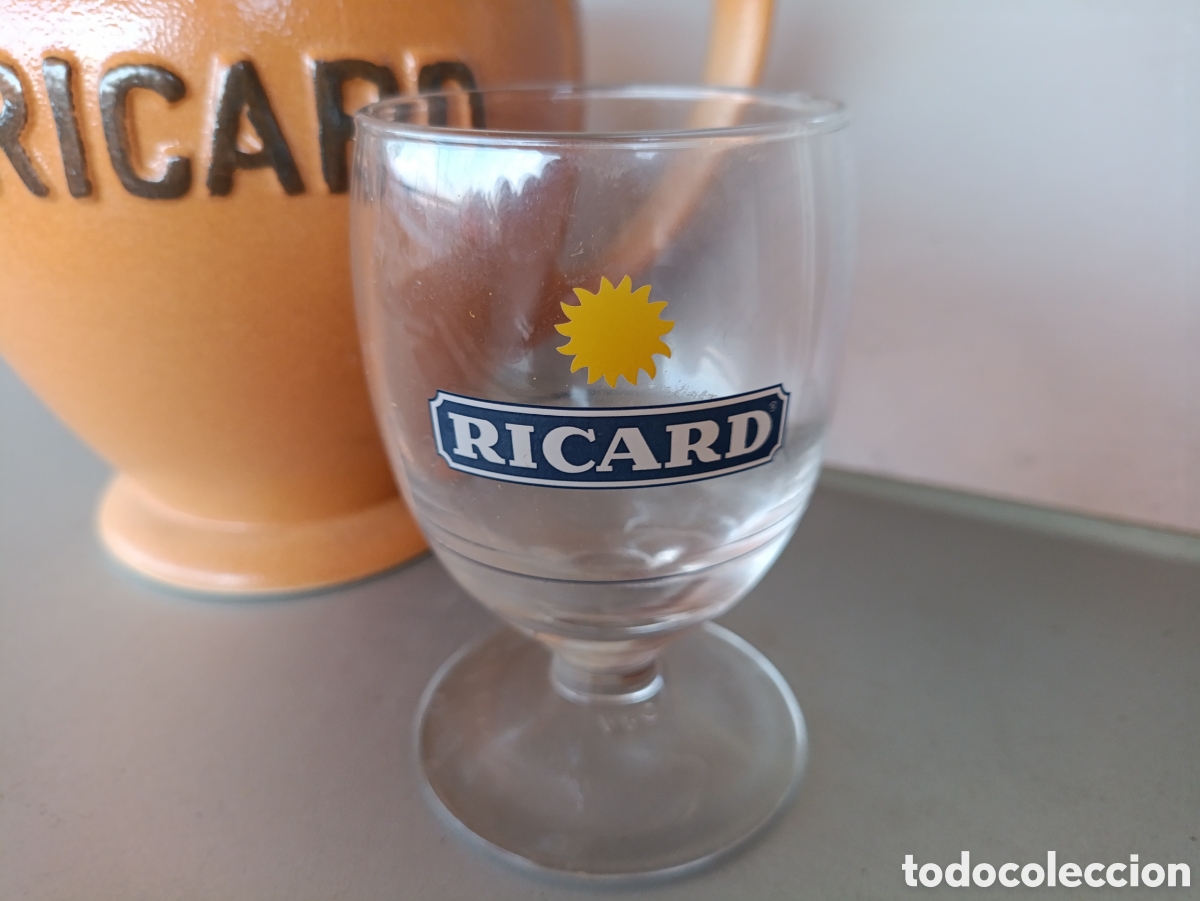 Antig&uuml;edades: Lote Jarra de Ricard + copa - Foto 4