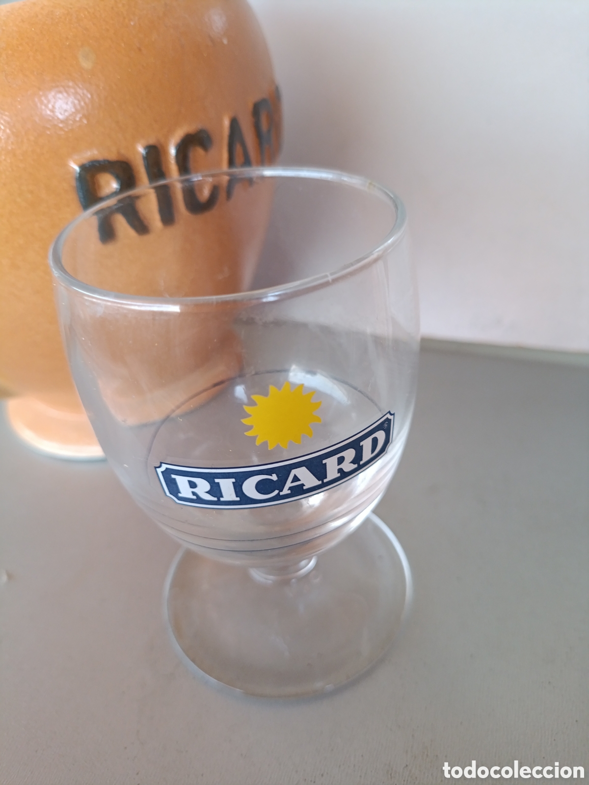 Antig&uuml;edades: Lote Jarra de Ricard + copa - Foto 7