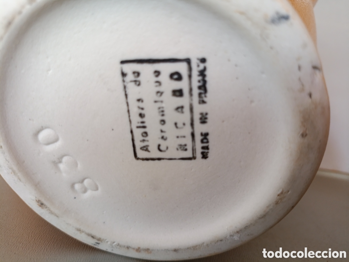 Antig&uuml;edades: Lote Jarra de Ricard + copa - Foto 8