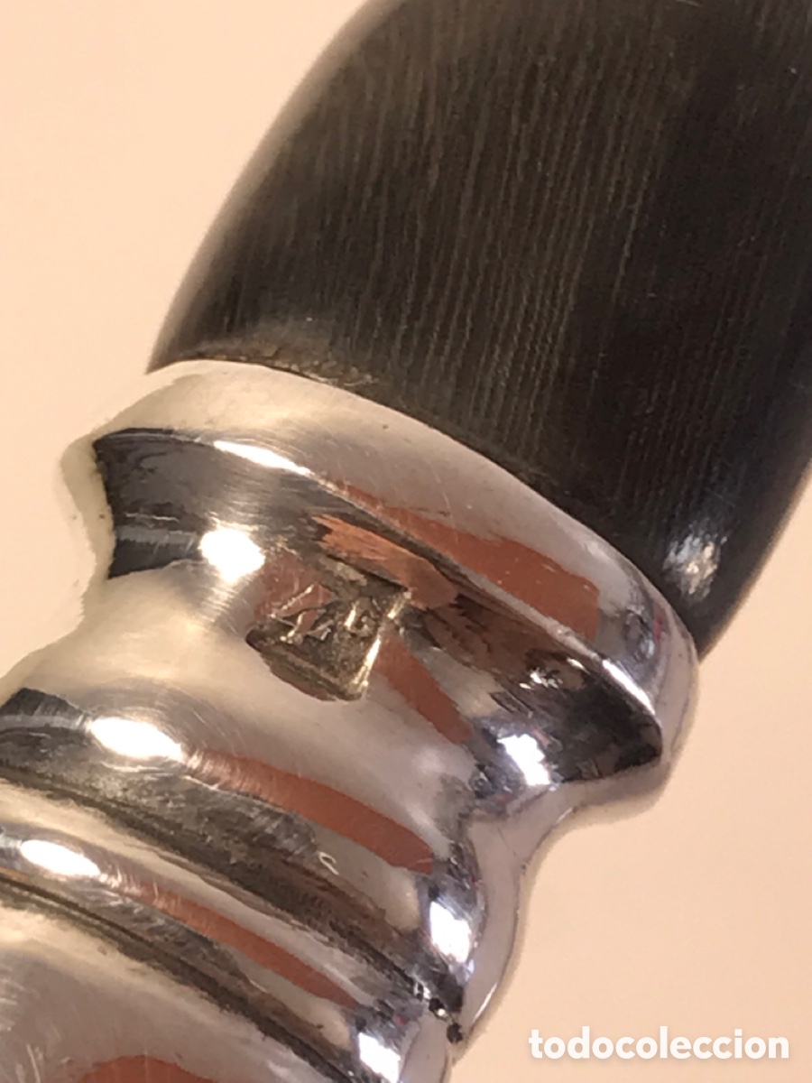 Antig&uuml;edades: Cubiertos de madera y plata - Foto 12