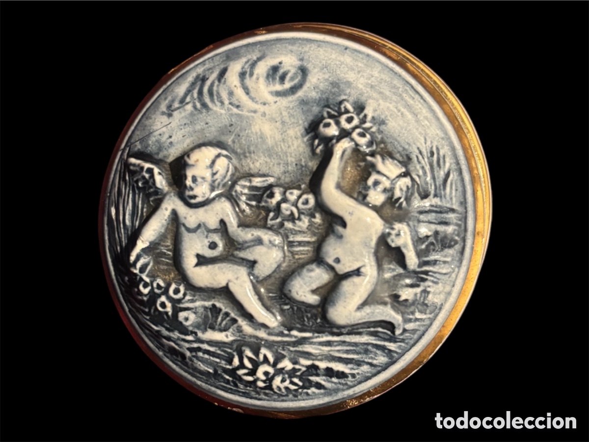 Antig&uuml;edades: CAJA CAPODIMONTE SELLADA - Foto 6