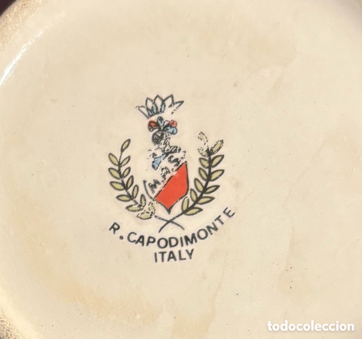 Antig&uuml;edades: CAJA CAPODIMONTE SELLADA - Foto 4