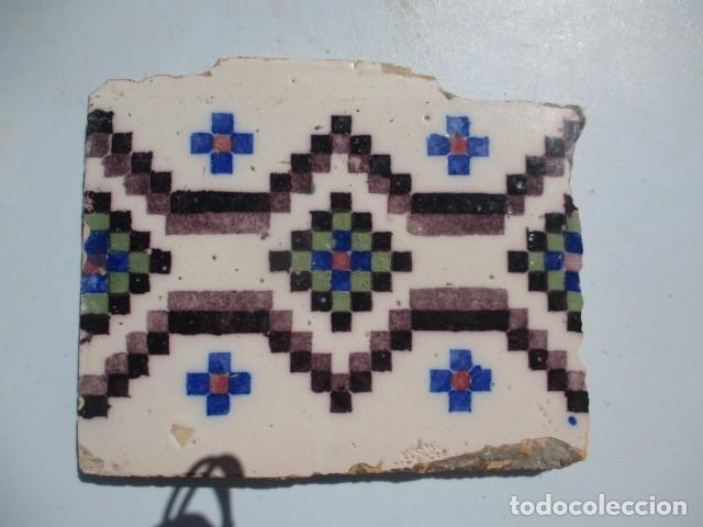 Antig&uuml;edades: Azulejo antiguo siglo XIX - Foto 1