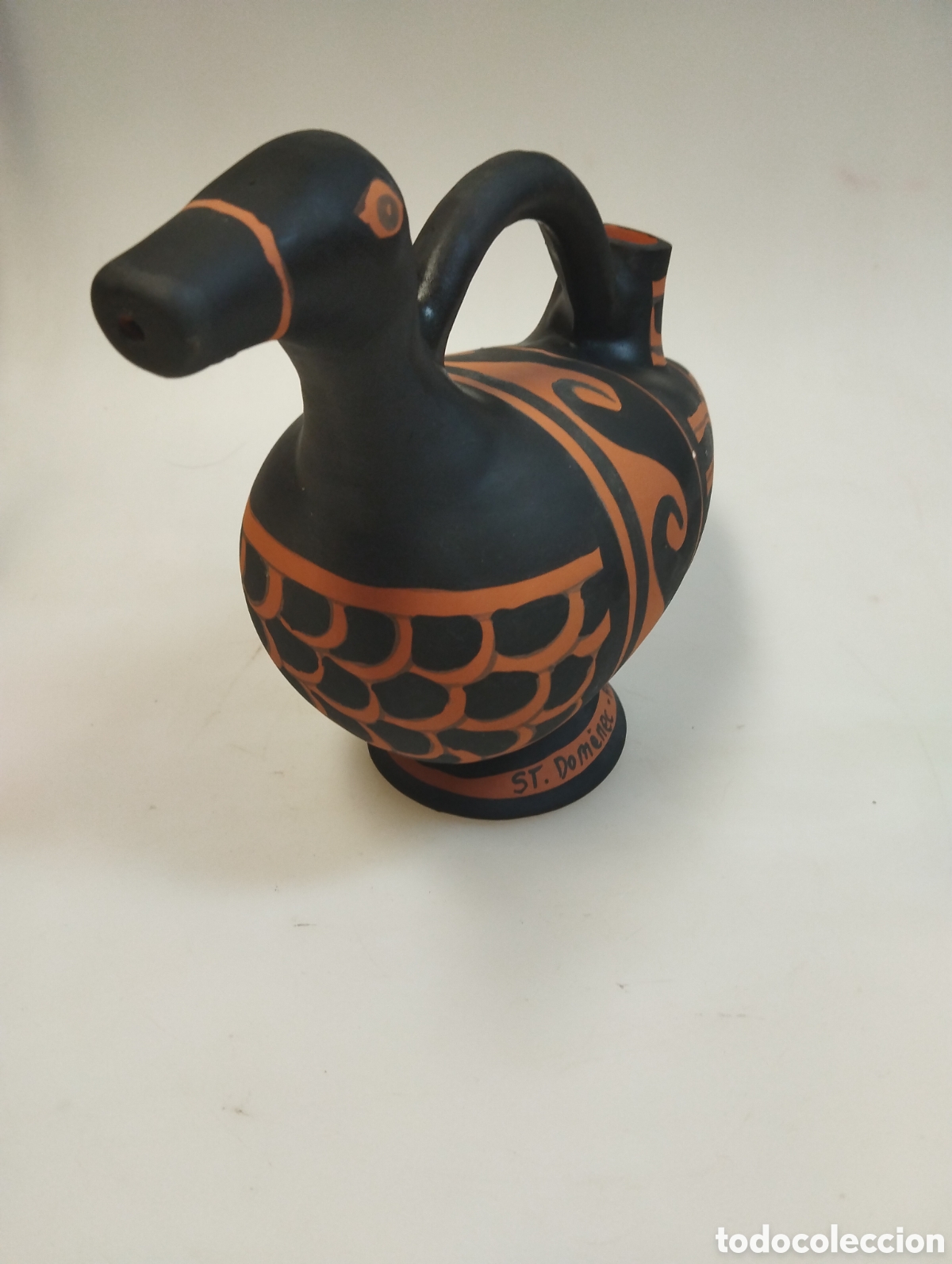 Antig&uuml;edades: Botijo de porcelana Domenec - Foto 3
