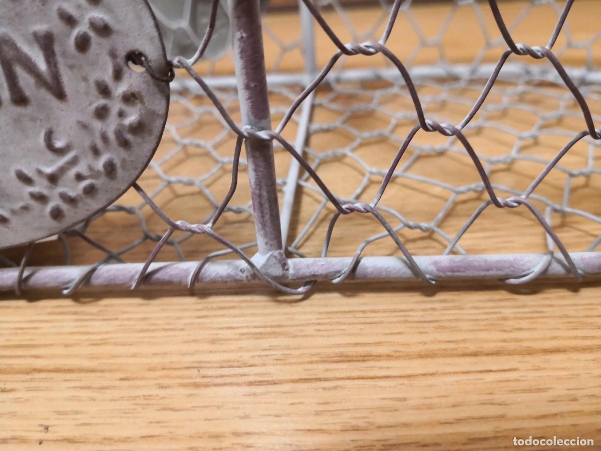Antig&uuml;edades: JARDINERA MACETERO NUEVA TRES MACETAS - Foto 7