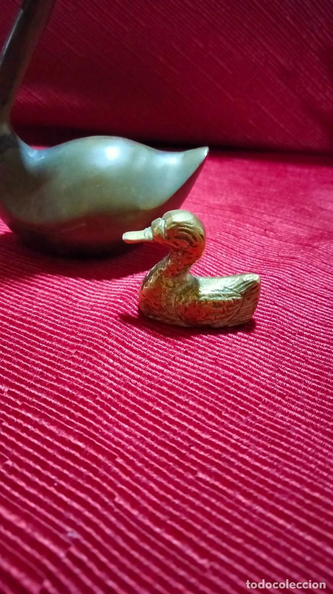 Antig&uuml;edades: FIGURAS PATOS DE BRONCE - Foto 4