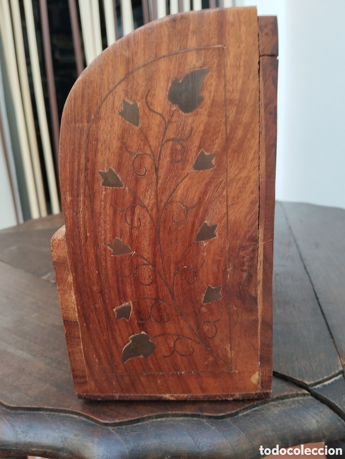Antig&uuml;edades: Portacartas de madera de la India - Foto 4