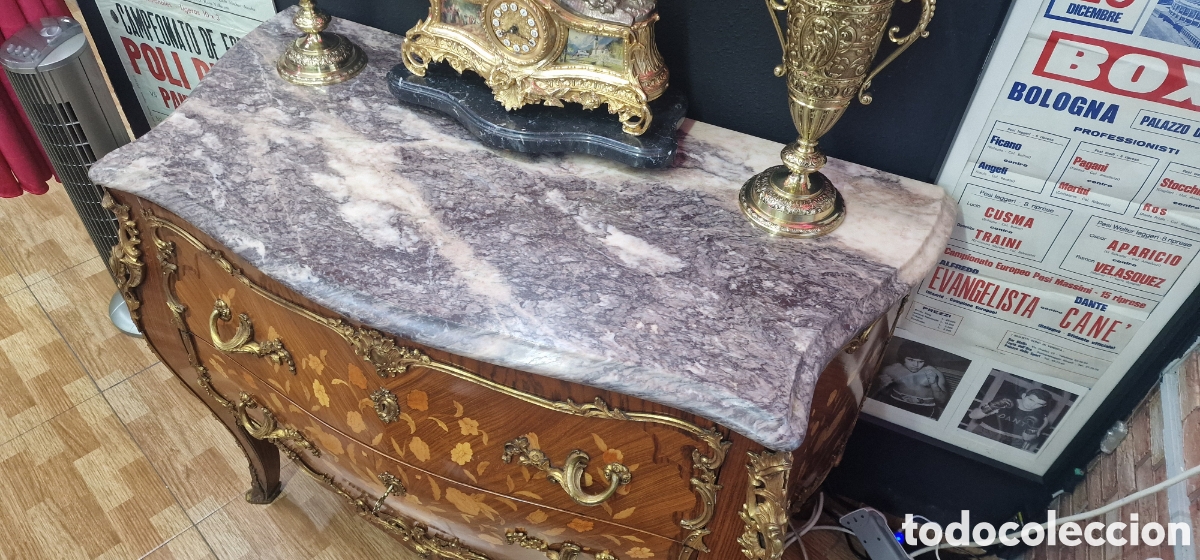 Antig&uuml;edades: C&oacute;moda francesa Luis XV - Foto 4