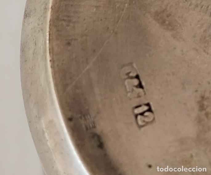 Antig&uuml;edades: vaso de plata grabado 4 junio 1871 meinent pathchen - Foto 9