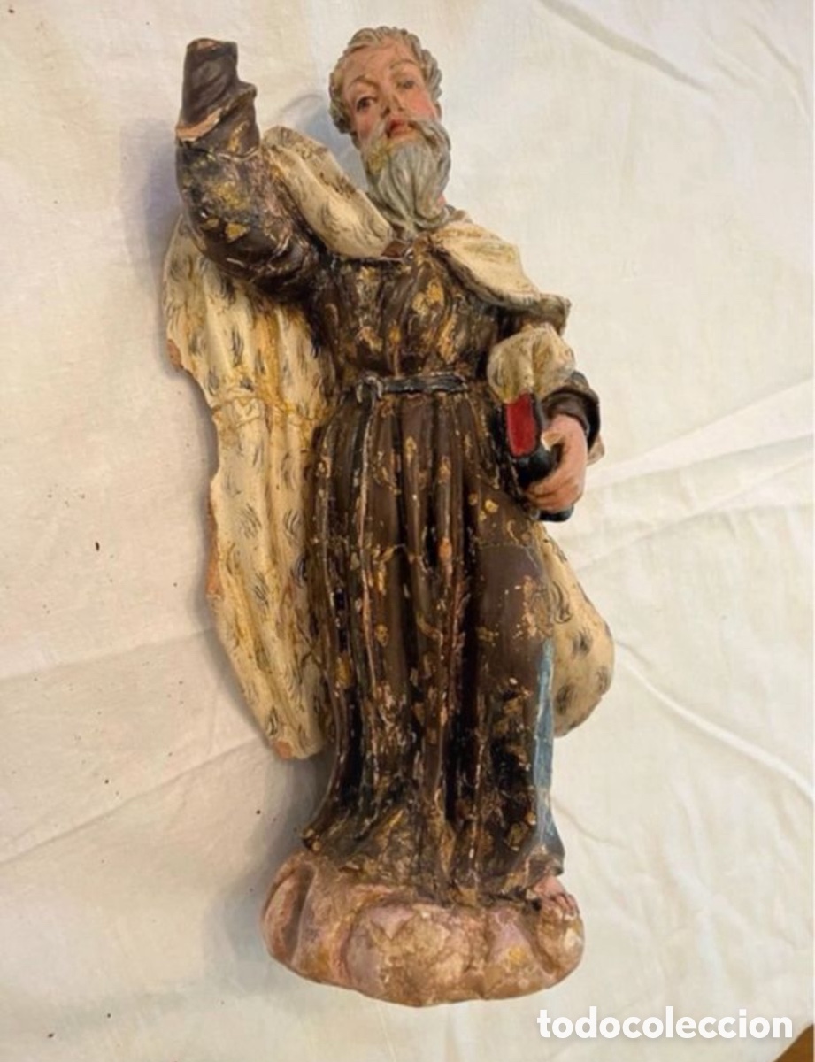 Antig&uuml;edades: Santi de terracota antiguo - Foto 1