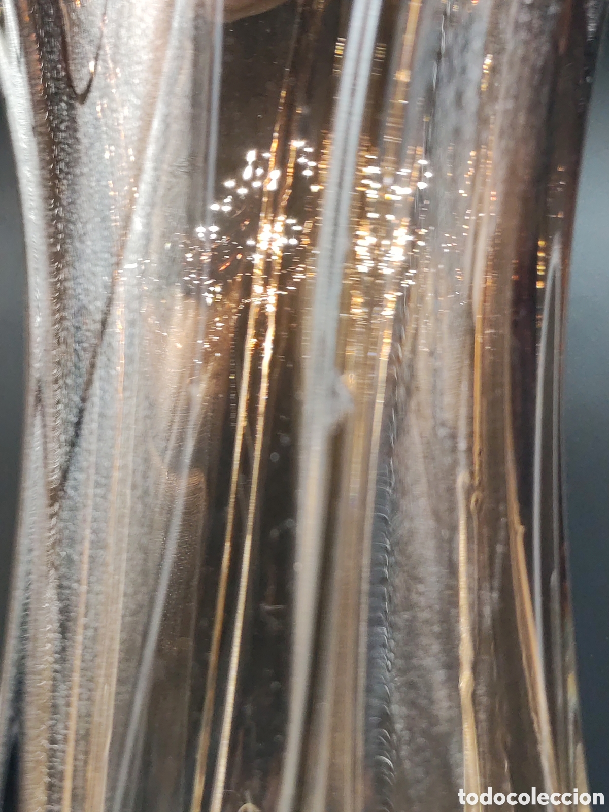 Antig&uuml;edades: Jarr&oacute;n cristal modernista - Foto 9