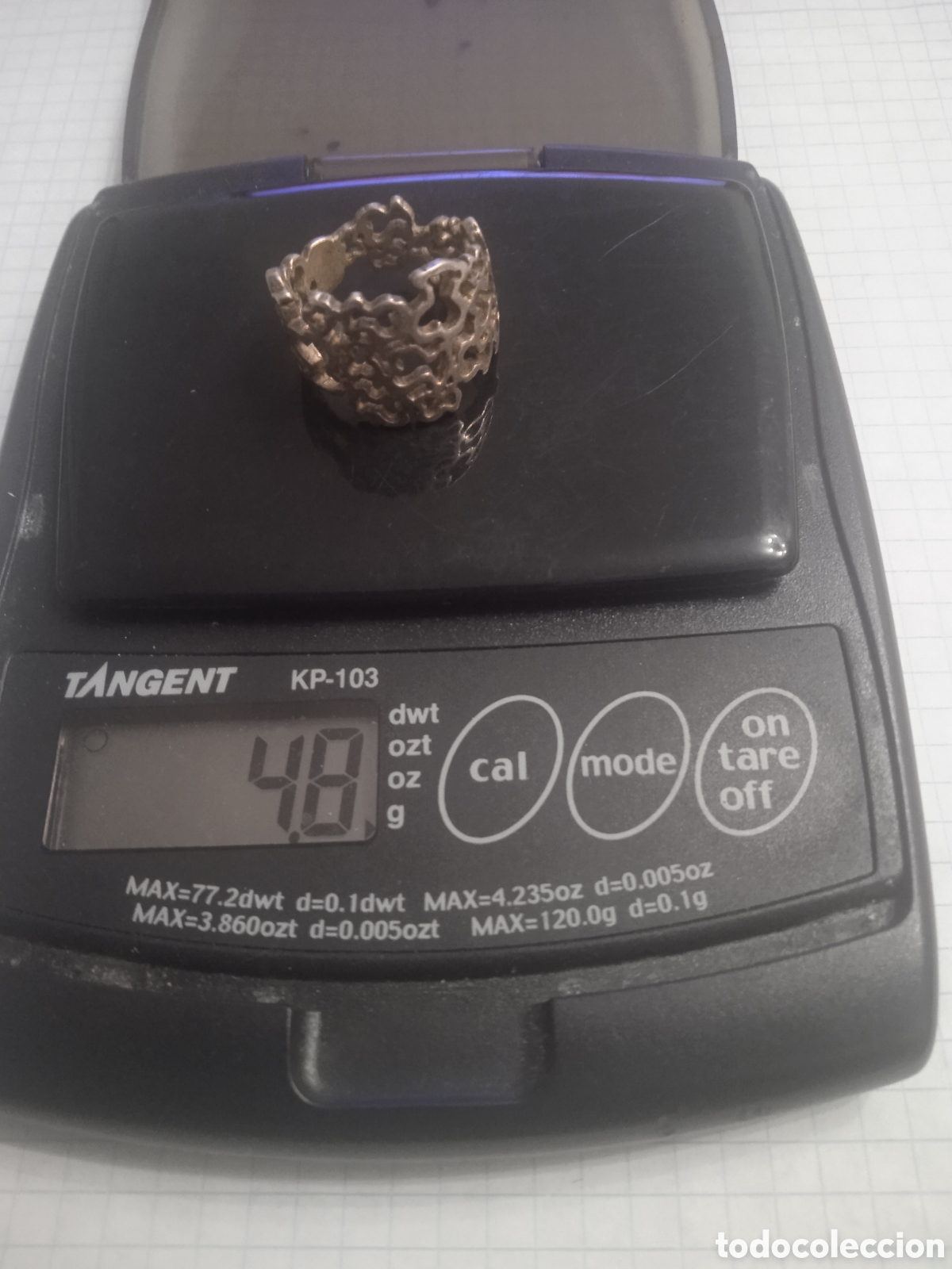 Antig&uuml;edades: Anillo en plata de Tous - Foto 1