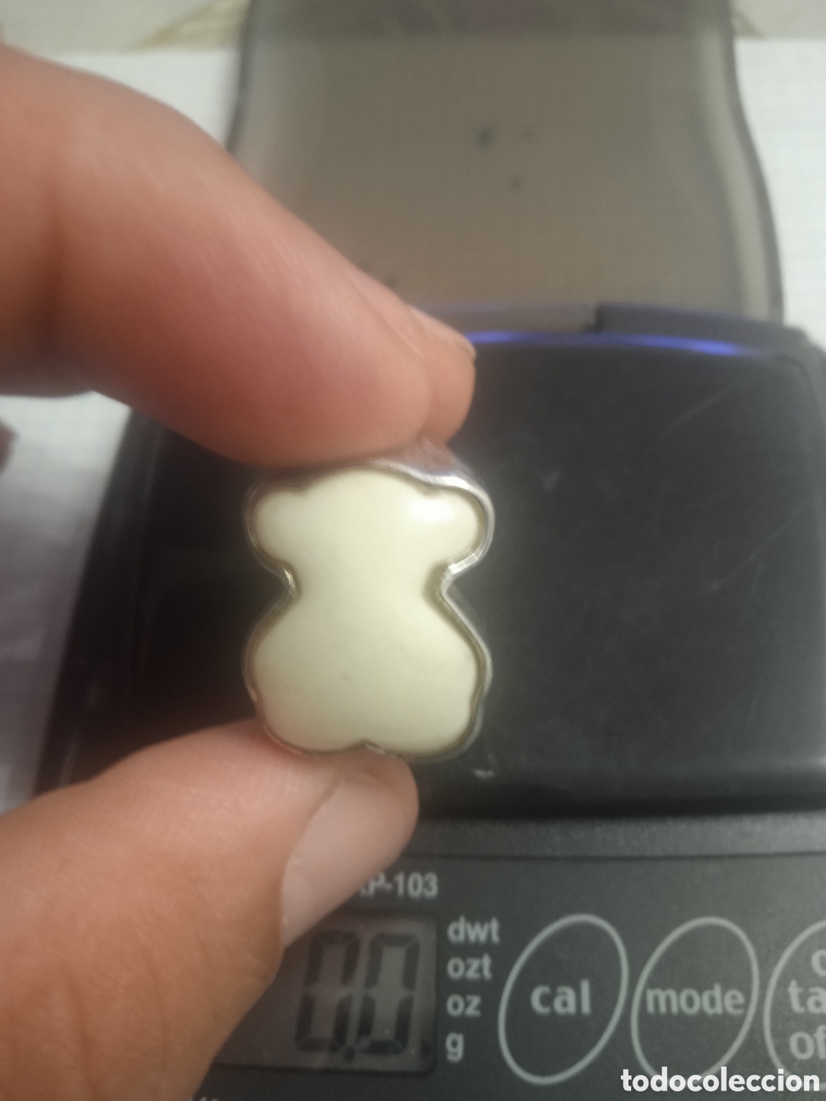 Antig&uuml;edades: Anillo de plata de tous - Foto 2