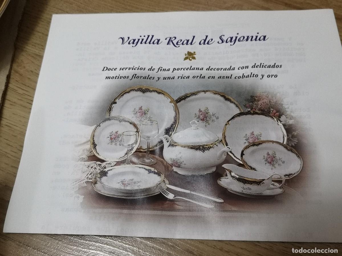 Antig&uuml;edades: PLATO COLECCI&Oacute;N DORADO PINTADO - Foto 10