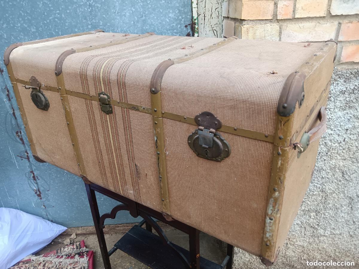 Antig&uuml;edades: Ba&uacute;l antiguo ideal decoracion - Foto 1
