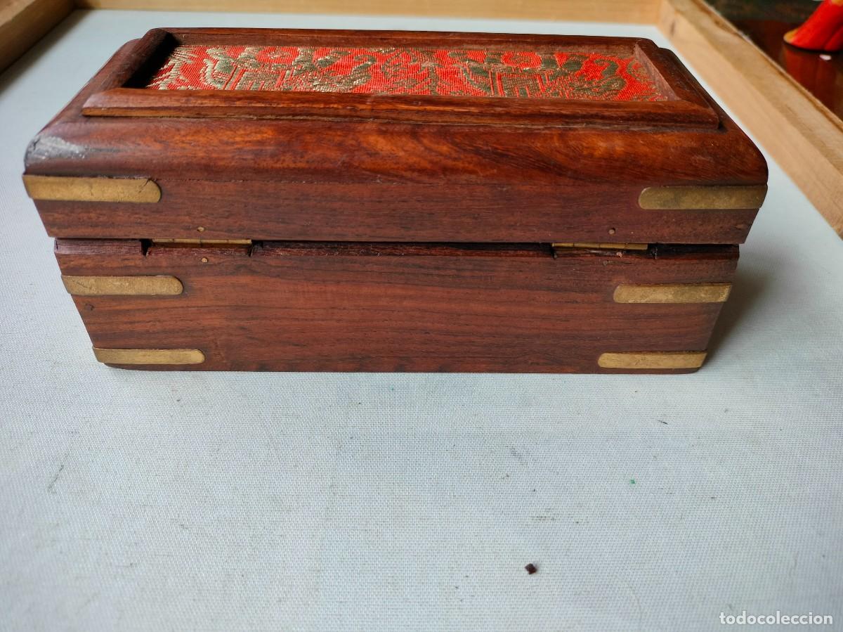 Antig&uuml;edades: PEQUE&Ntilde;A CAJA DE MADERA. - Foto 4