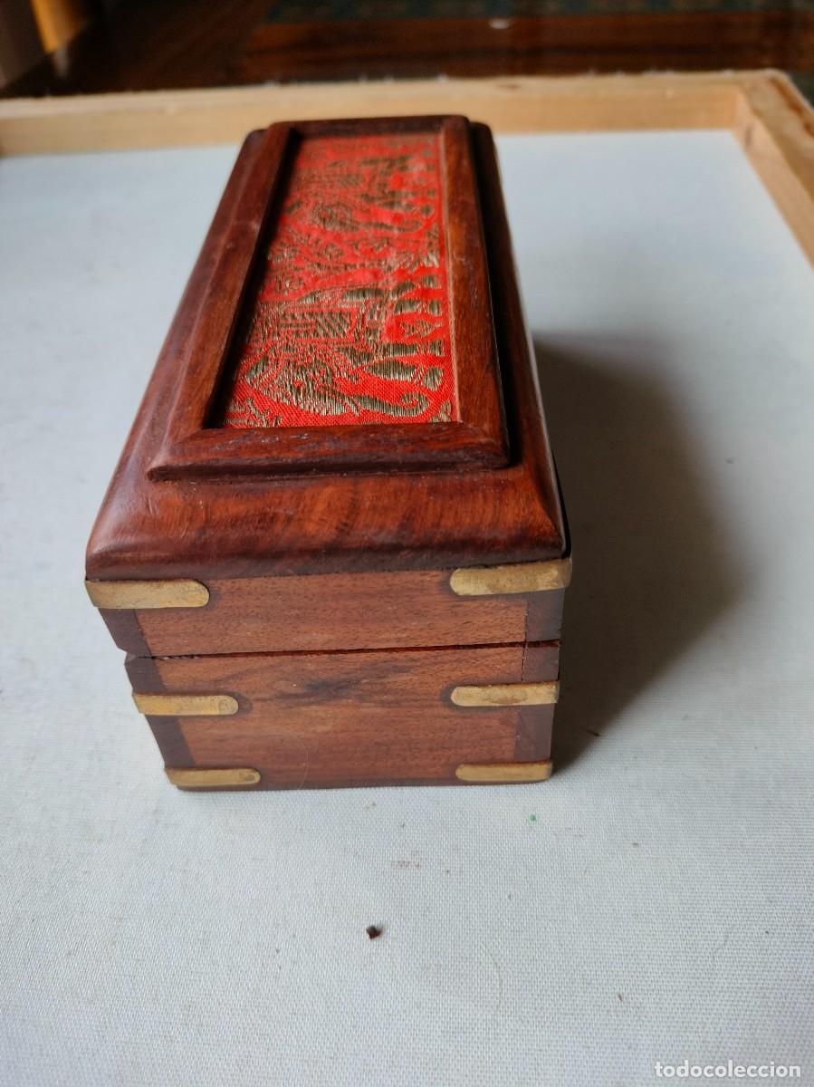 Antig&uuml;edades: PEQUE&Ntilde;A CAJA DE MADERA. - Foto 5