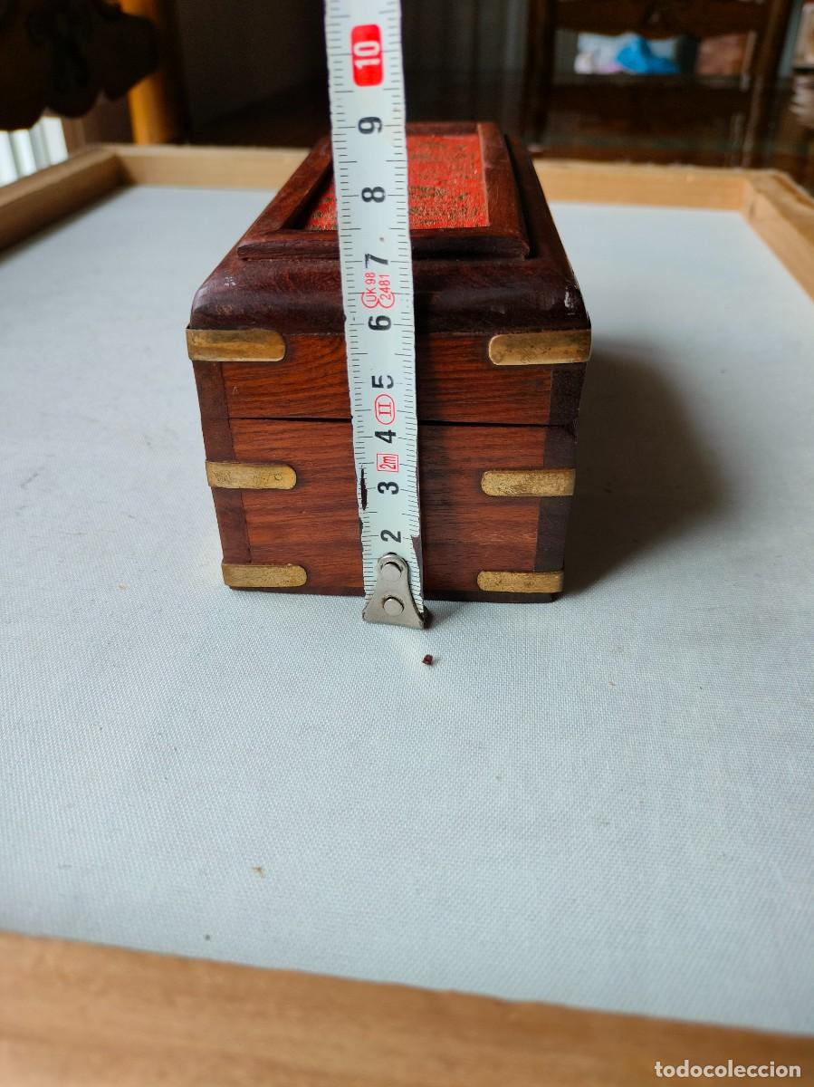 Antig&uuml;edades: PEQUE&Ntilde;A CAJA DE MADERA. - Foto 10