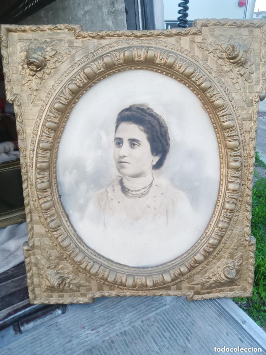 Antig&uuml;edades: Cuadro antiguo se&ntilde;ora - Foto 1