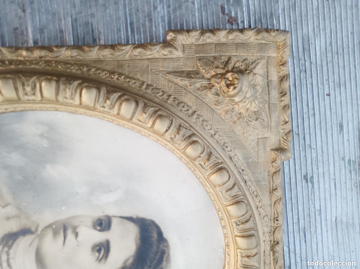 Antig&uuml;edades: Cuadro antiguo se&ntilde;ora - Foto 2