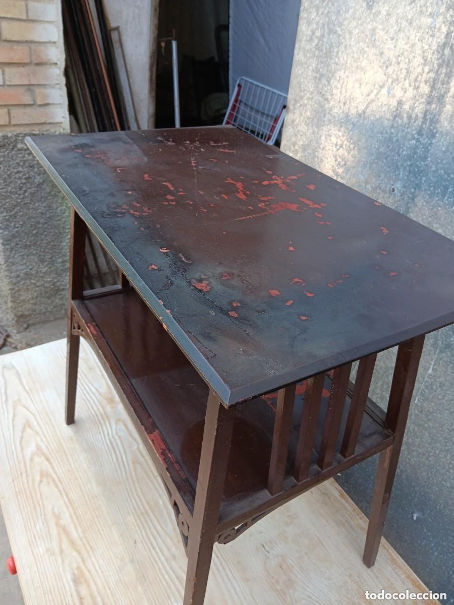 Antig&uuml;edades: Mesa antigua modernista - Foto 4