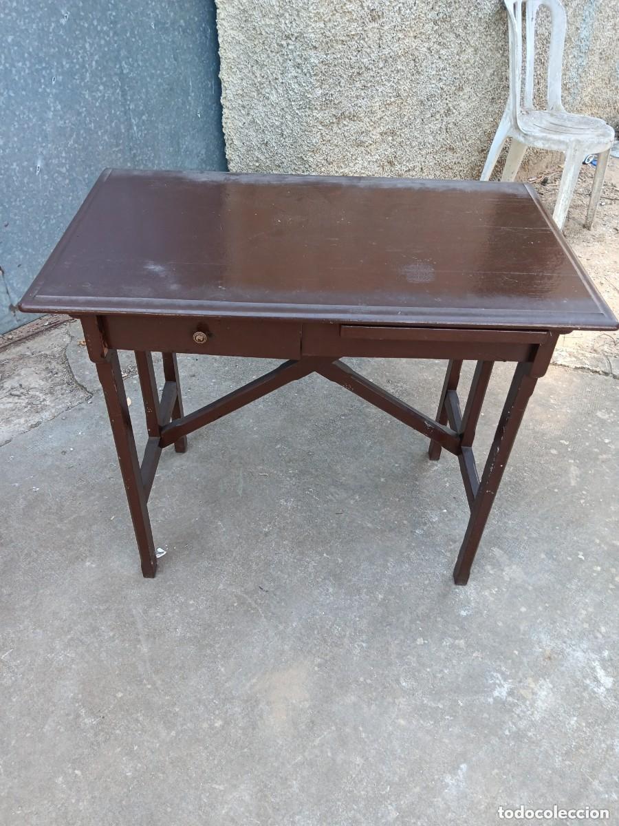 Antig&uuml;edades: Mesa antigua buen estado - Foto 1