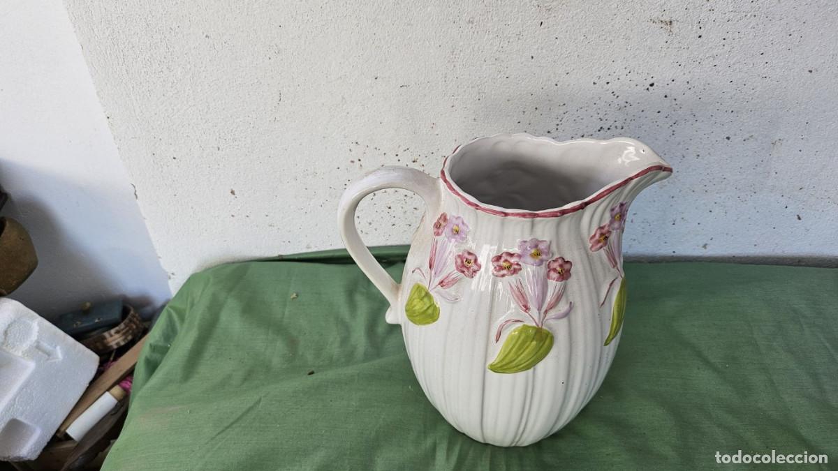 Antig&uuml;edades: jarra de ceramica grande - Foto 2
