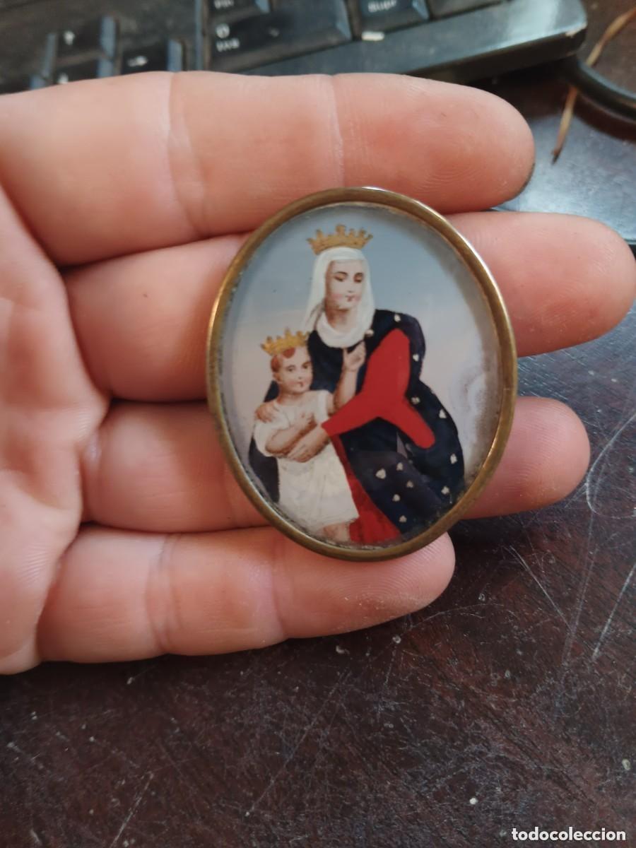Antiquit&eacute;s: Medallon precioso muy antiguo , m&aacute;s bonito a&uacute;n en mano