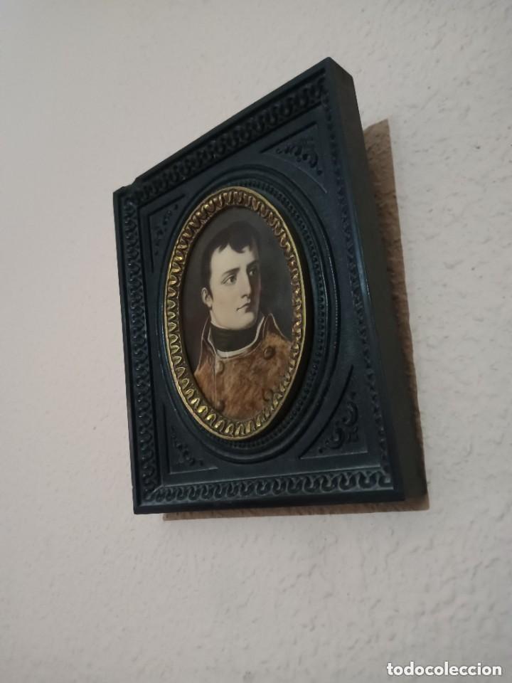 Antig&uuml;edades: Cuadro peque&ntilde;o de Napole&oacute;n de epoca - Foto 1