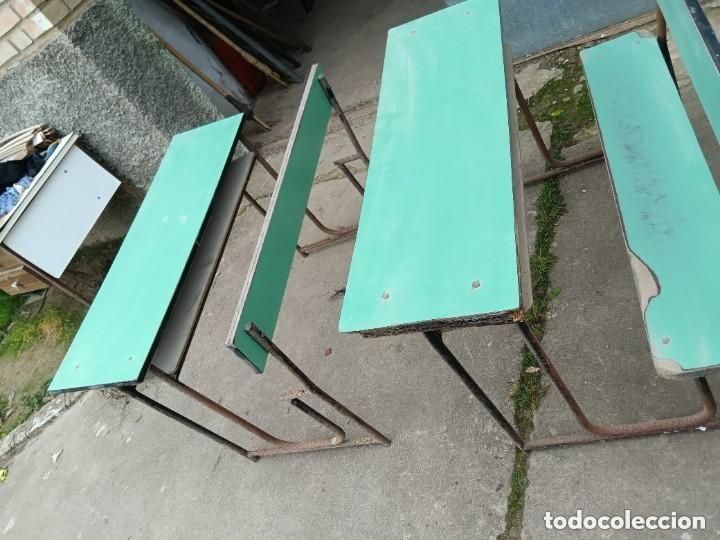 Antig&uuml;edades: Pupitres antiguos de colegio - Foto 5