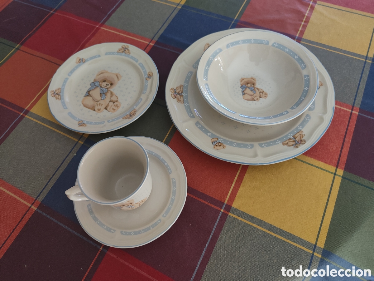 Antig&uuml;edades: Set vajilla infantil - Foto 2