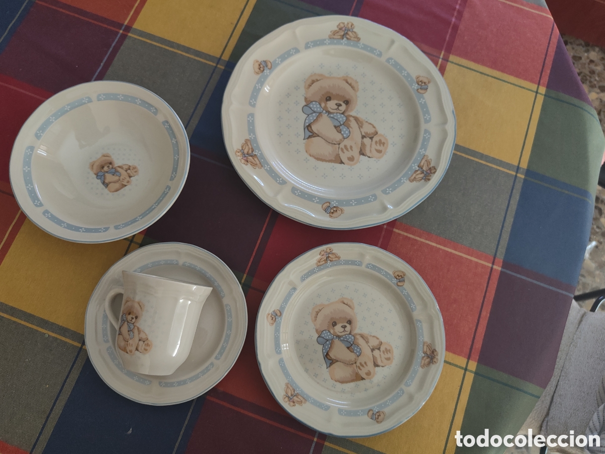 Antig&uuml;edades: Set vajilla infantil - Foto 1