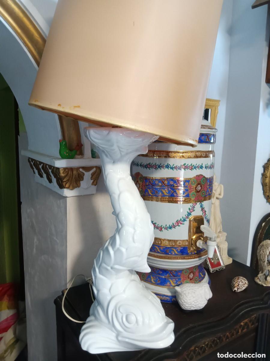 Antig&uuml;edades: Lampara pez grande , sin marca. - Foto 1
