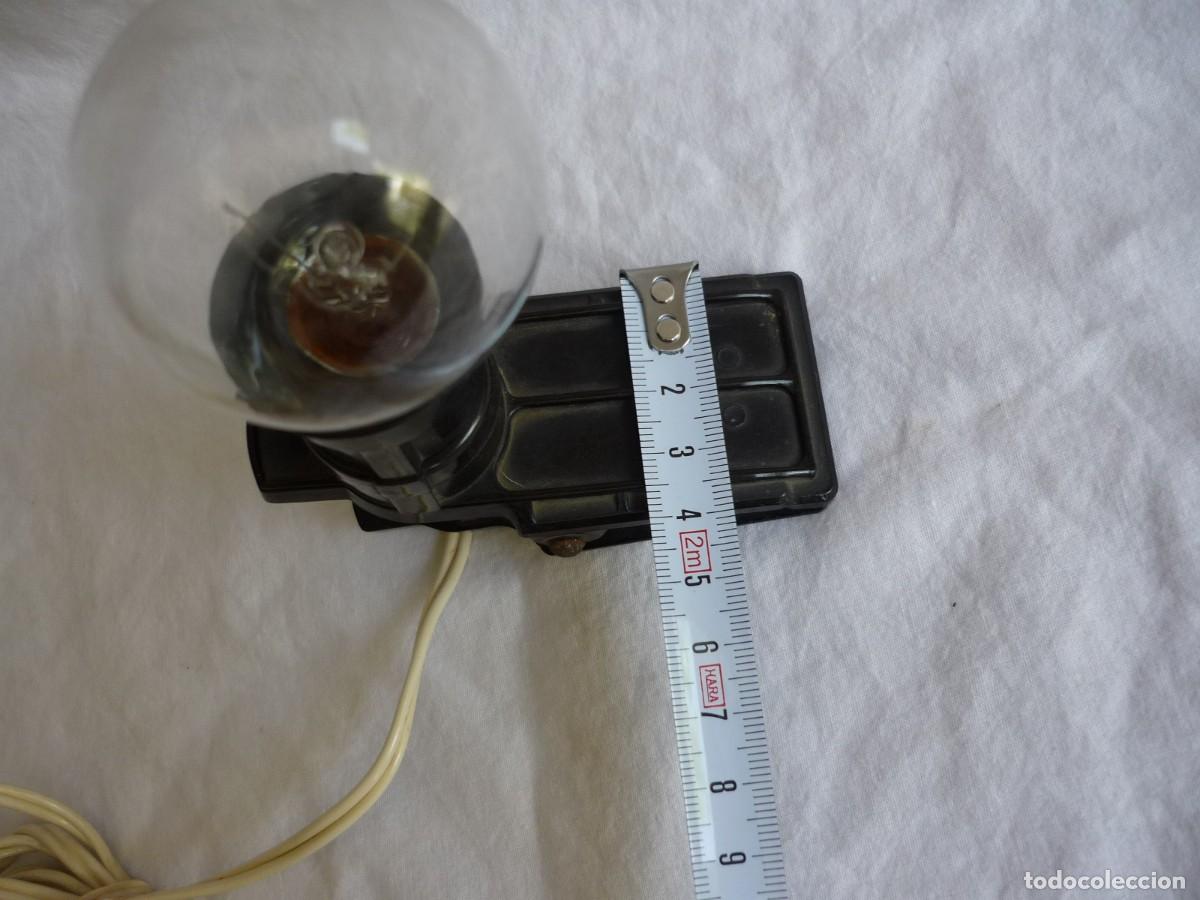 Antig&uuml;edades: L&aacute;mpara de pinza en baquelita con interruptor funcionando - Foto 11