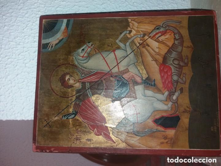 Antig&uuml;edades: tabla religiosa rusa - Foto 1