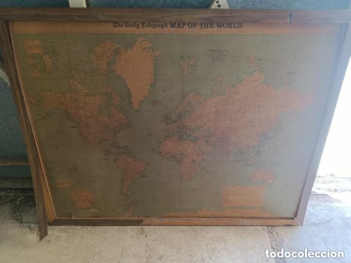 Antig&uuml;edades: Mapa antiguo enmarcado - Foto 1