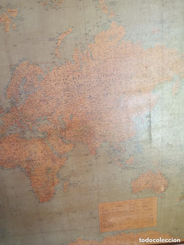 Antig&uuml;edades: Mapa antiguo enmarcado - Foto 3