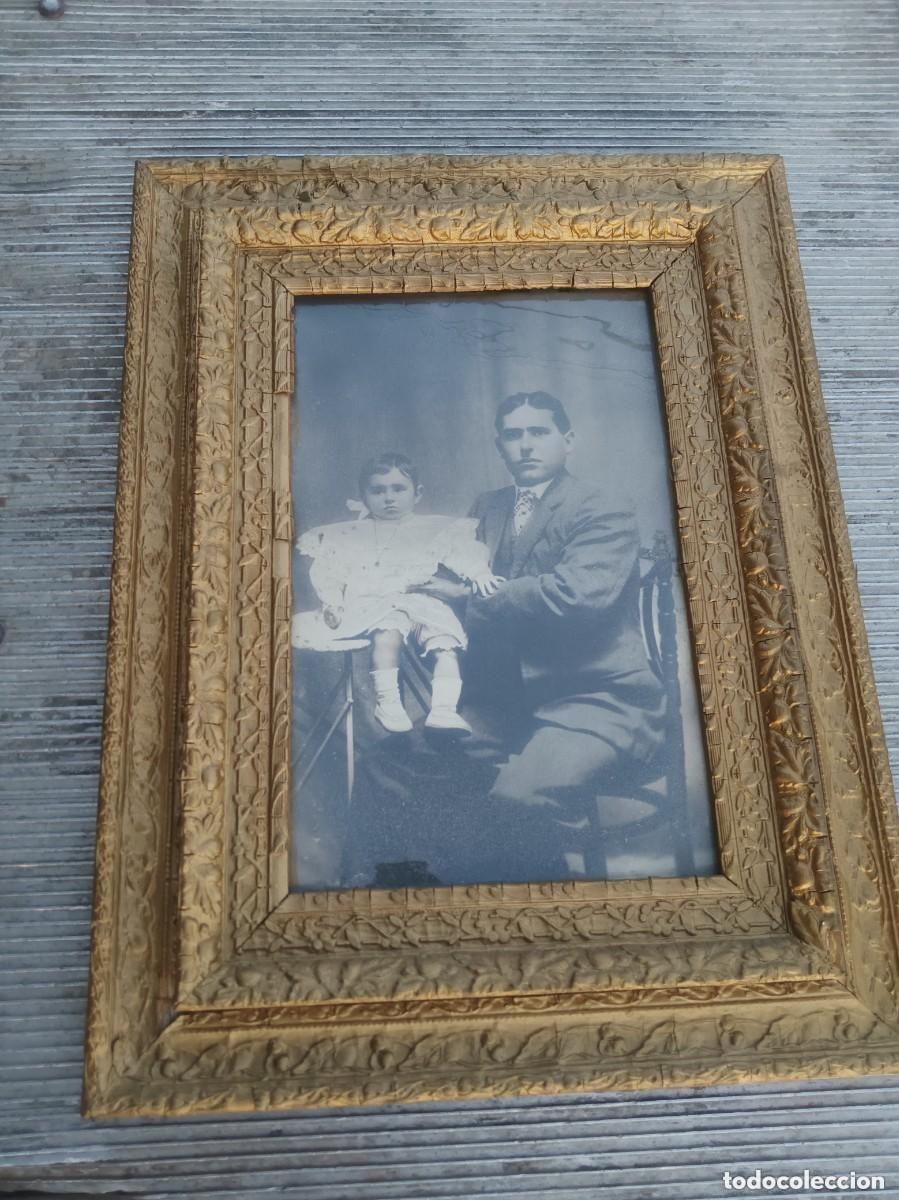 Antig&uuml;edades: Cuadro antiguo marco de epoca - Foto 2