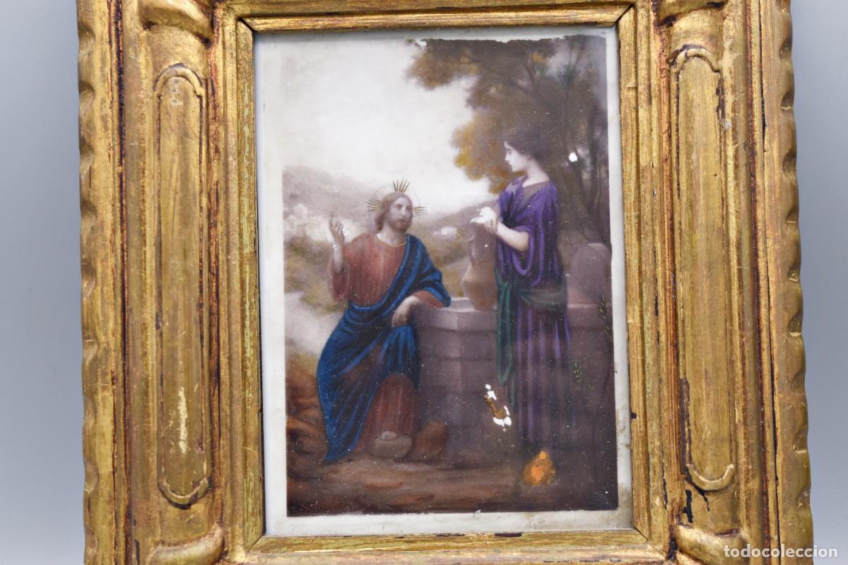 Antig&uuml;edades: Marco antiguo de madera dorada - Foto 2