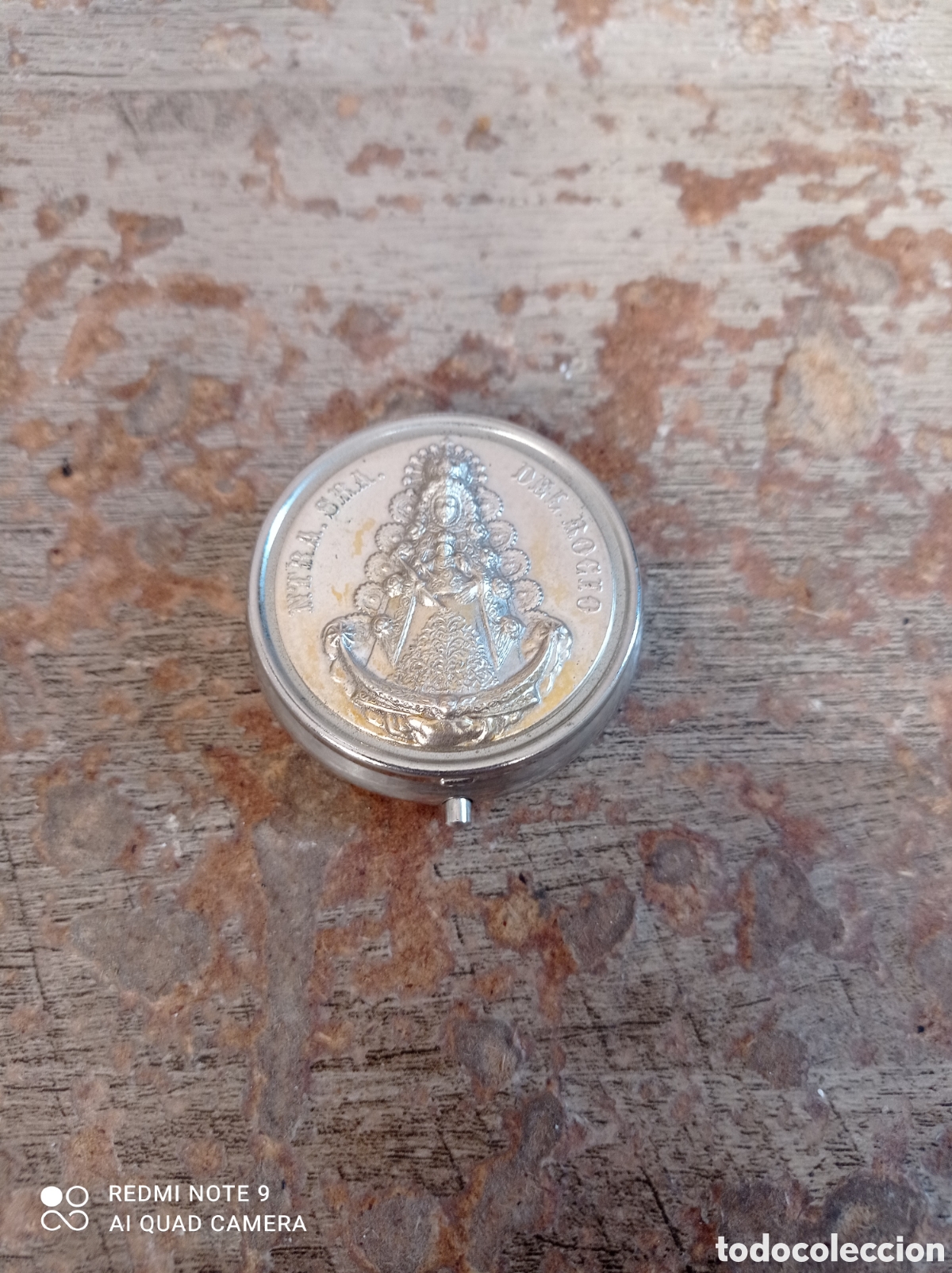 Antig&uuml;edades: Pastillero de nuestra se&ntilde;ora del rocio - Foto 1