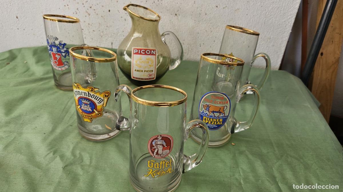 Antig&uuml;edades: jarras de cristal antigua - Foto 3