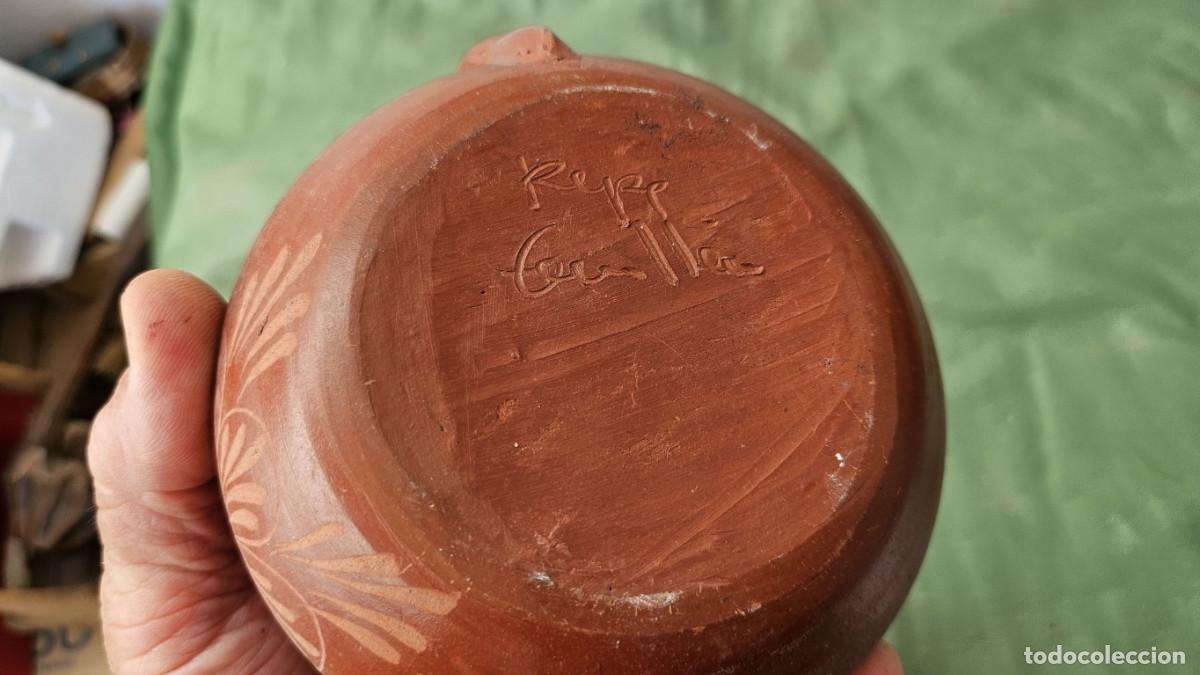 Antig&uuml;edades: tetera de barro de los a&ntilde;os 70 - Foto 3