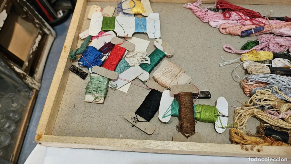 Antig&uuml;edades: hilos antiguos en colores - Foto 3