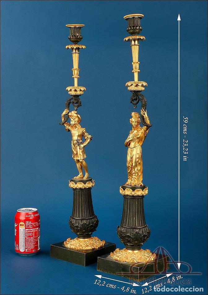Antig&uuml;edades: Candelabros antiguos - Foto 2
