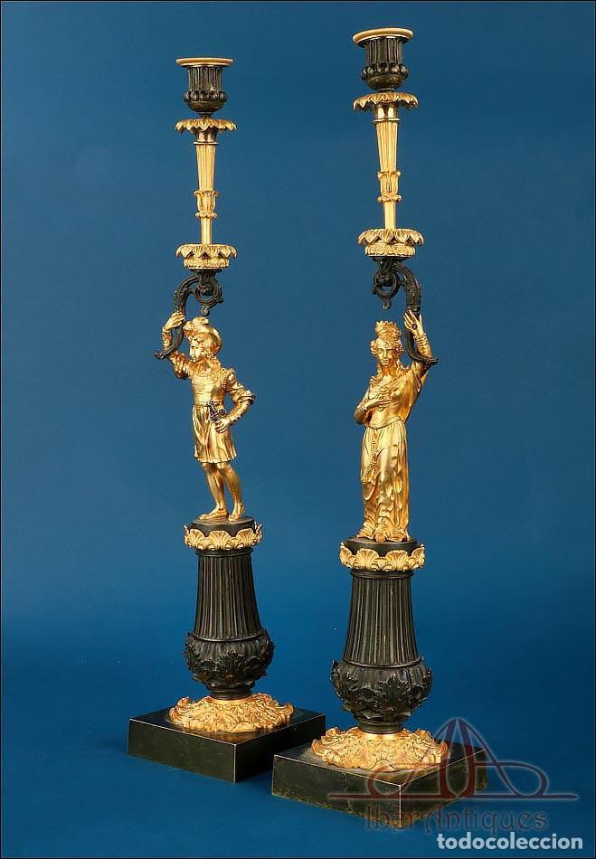 Antig&uuml;edades: Candelabros antiguos - Foto 3