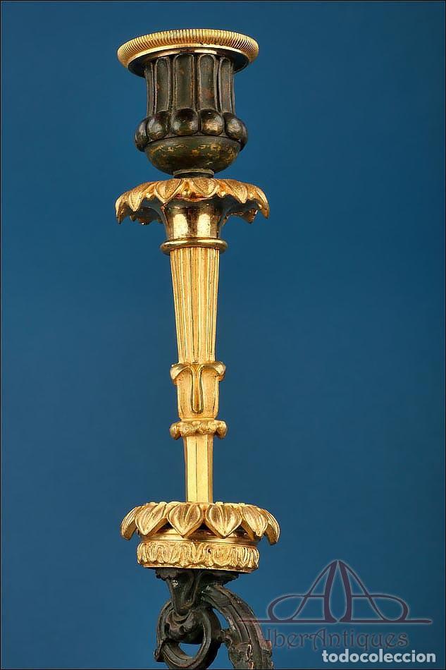 Antig&uuml;edades: Candelabros antiguos - Foto 8