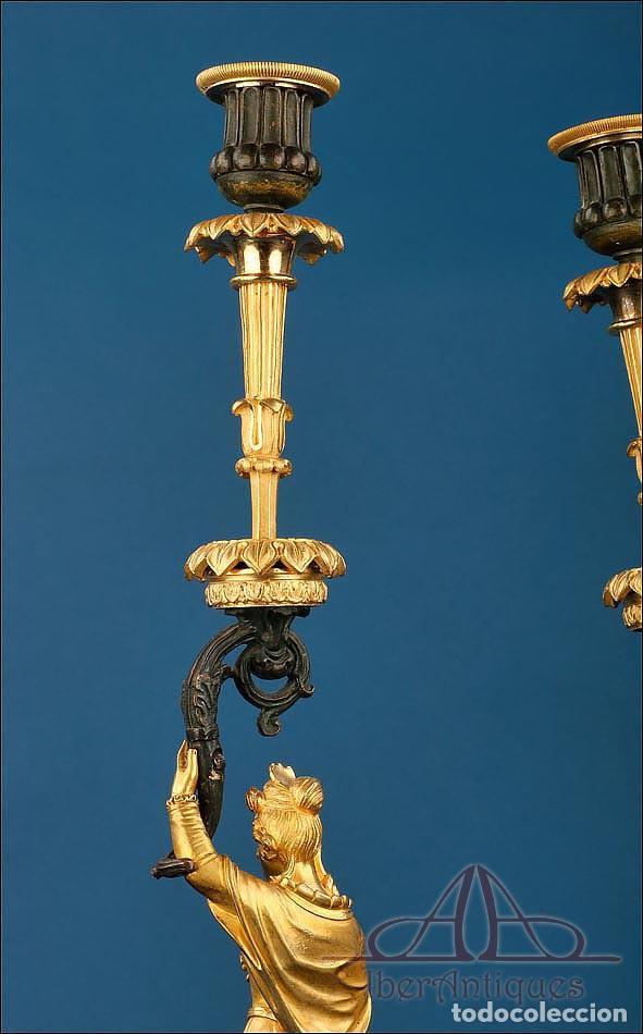 Antig&uuml;edades: Candelabros antiguos - Foto 12