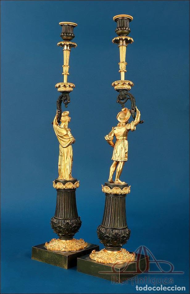 Antig&uuml;edades: Candelabros antiguos - Foto 13